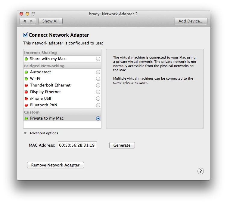set up shared folder for vmware fusion and mac what to share