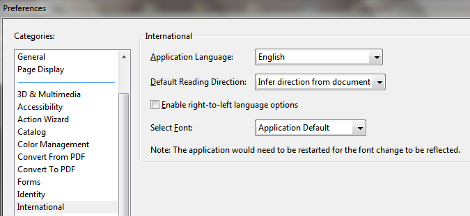 pdf reader for right to left languages preview mac